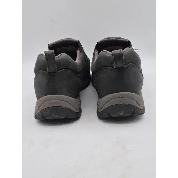 Duluth Trading Company Shoes Mens Size 11W Black Leather Slip On Slip Resistant - Picture 8 of 12